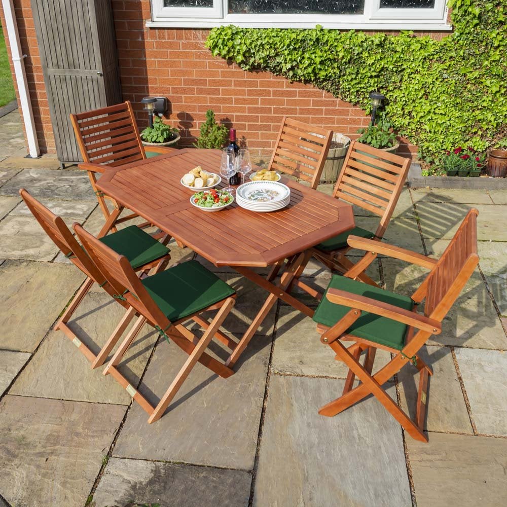 Rowlinson Plumley Dining Set - Green