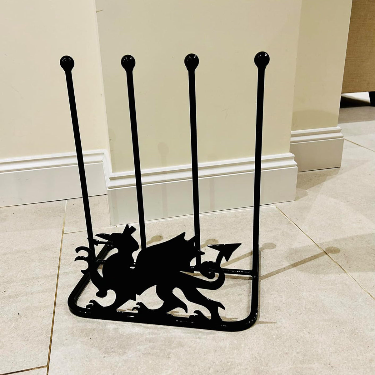 Poppy Forge Welsh Dragon 2 Pair Boot Rack