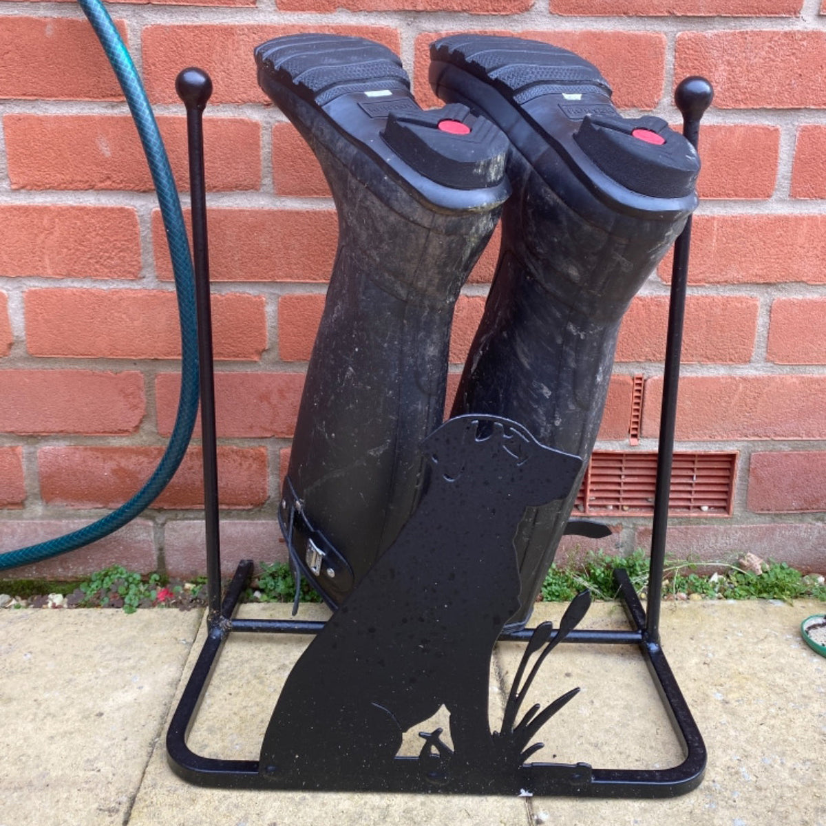 Poppy Forge Labrador 2 Pair Boot Rack