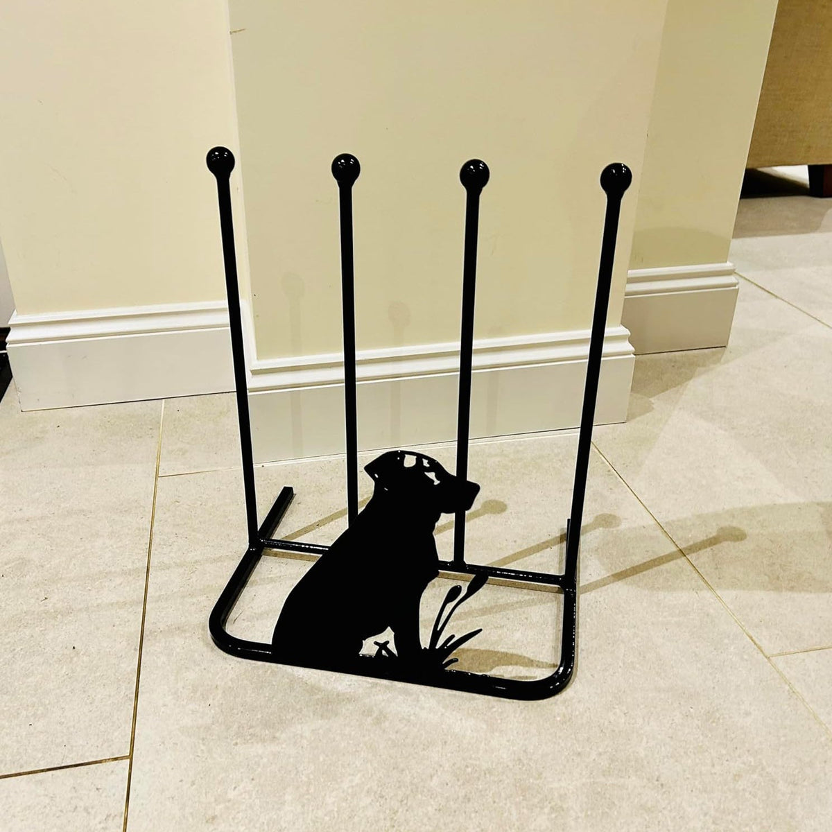 Poppy Forge Labrador 2 Pair Boot Rack