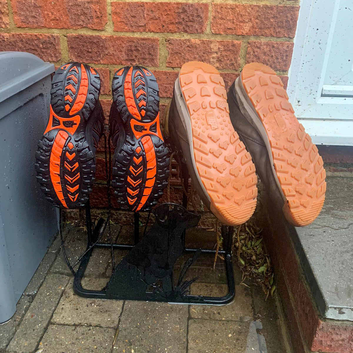 Poppy Forge Labrador 2 Pair Boot Rack
