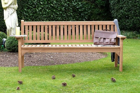 Westminster Solid Teak 1.8 metre Bench - 4 seater