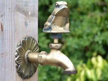 Frog Ornamental Brass Garden Tap - Garden Shop Online UK Online Garden Centre
 - 2