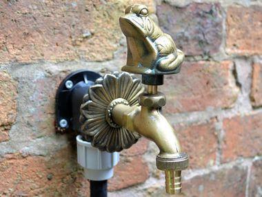 Frog Ornamental Brass Garden Tap - Garden Shop Online UK Online Garden Centre
 - 4