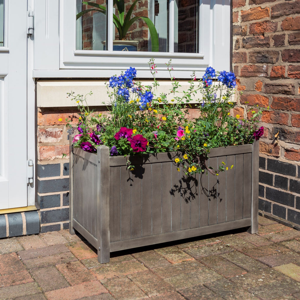 Rowlinson Alderley Rectangular Planter - Garden Shop Online