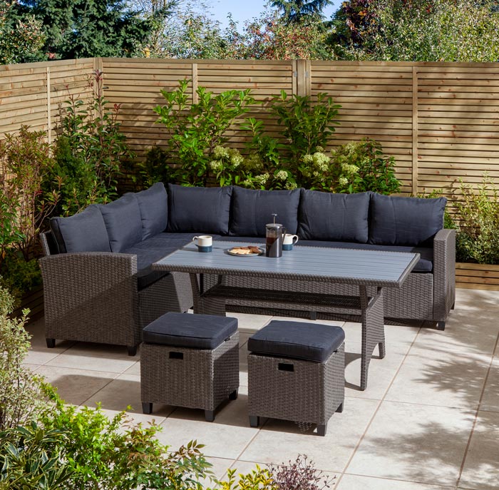 Garden Lover Corner Dining Set - Garden Shop Online