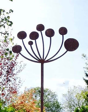 Decorative Cow Parsley Plant Stake