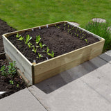 Rectangular Raised Bed 30cm High, 90 x 120cm