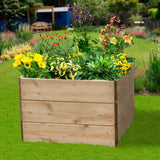 Square Raised Bed 45cm High, 60 x 60cm
