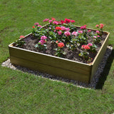 Square Raised Bed 30cm High, 120 x 120cm