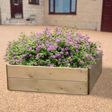 Square Raised Bed 30cm High, 90 x 90cm