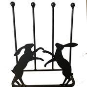Boxing Hares 2 Pair Boot Rack - Garden Shop Online