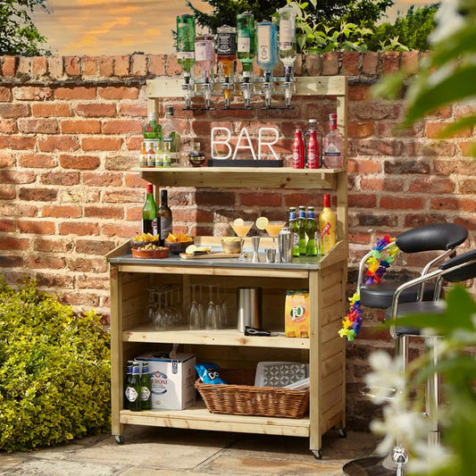 Rustic Garden Mini Bar