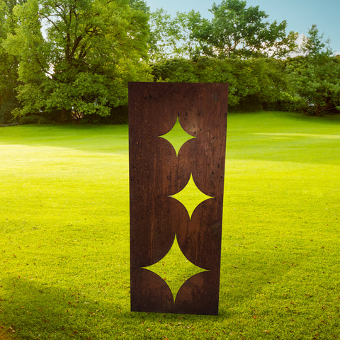 Stars Decorative Garden Screen - 2 Sizes - Garden Shop Online