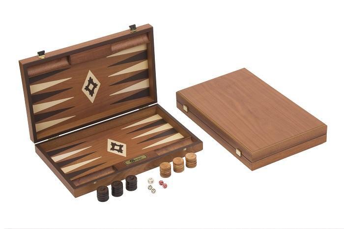 Mahogany Backgammon Set - Garden Shop Online UK Online Garden Centre