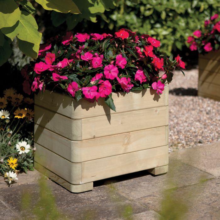 Rowlinson Marberry Square Planter - Garden Shop Online
