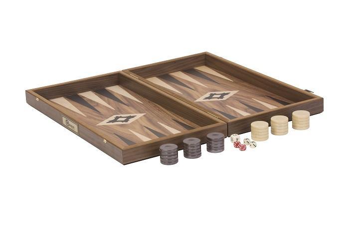 Walnut Backgammon Set - Garden Shop Online UK Online Garden Centre